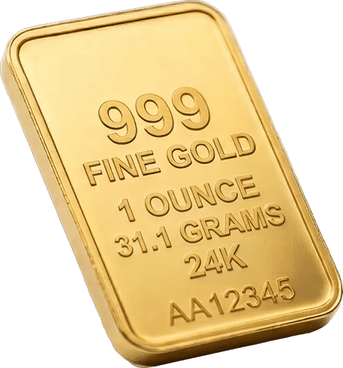 1 Ounce (31.1 gm) Gold Bar